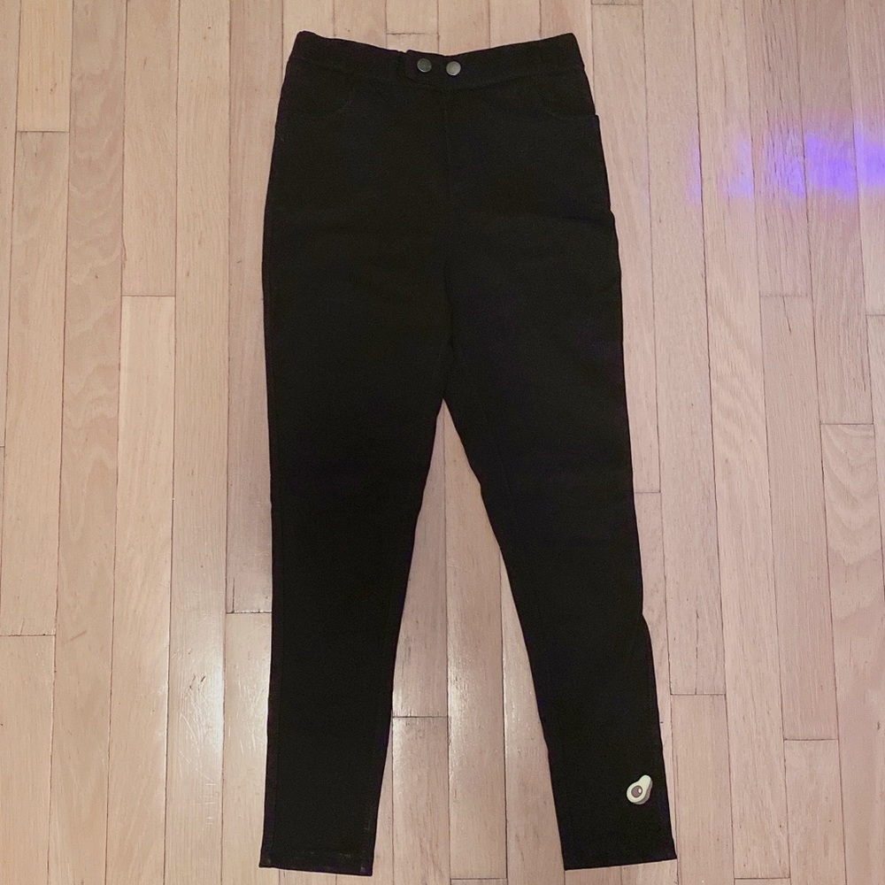 Thick Avocado Winter Leggings